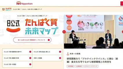 日ハム式 たんぱく質未来マップ